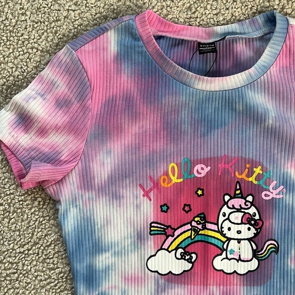 SHEIN x Hello Kitty Tie-Dye Bodycon Mini Dress NWT
Size Medium - Picture 2 of 9